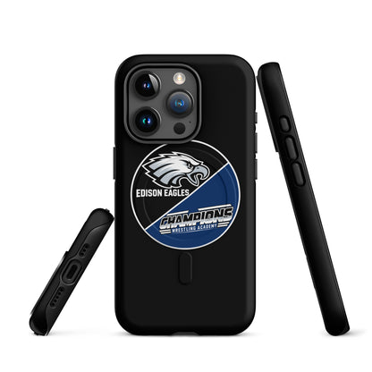 Magsafe Tough Case for iPhone | Edison Eagles/CWA Wrestling | Badge Logo