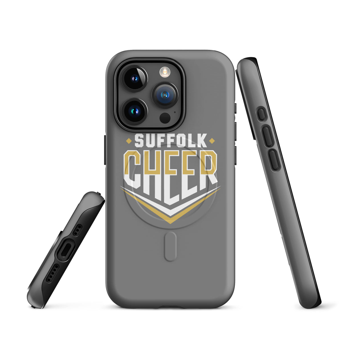 Magsafe Tough Case for iPhone | Suffolk University Cheerleading | Emblem Logo
