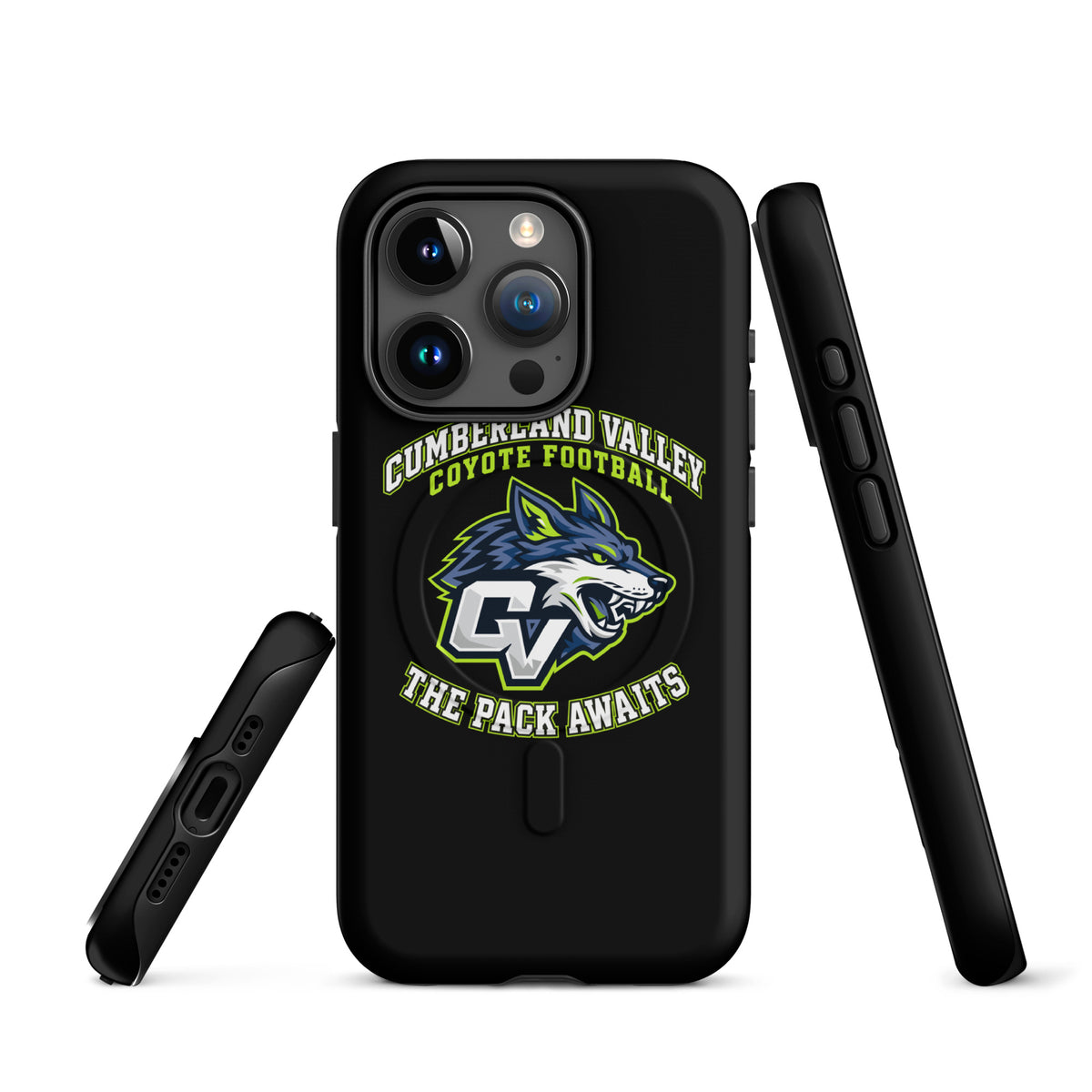 Magsafe Tough Case for iPhone | Cumberland Valley Coyotes Football | Emblem Logo