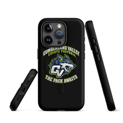 Magsafe Tough Case for iPhone | Cumberland Valley Coyotes Football | Emblem Logo