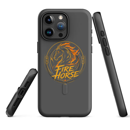Magsafe Tough Case for iPhone | Fire Horse Masters | Vanguard Logo