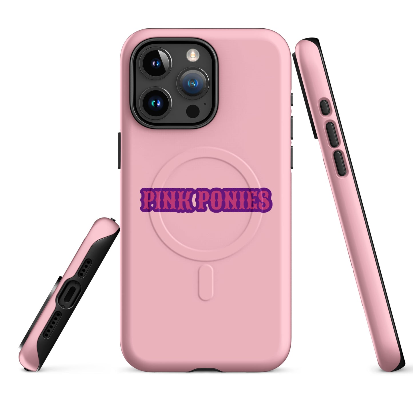 Magsafe Tough Case for iPhone | Pink Pony Athletic Club | Script Logo