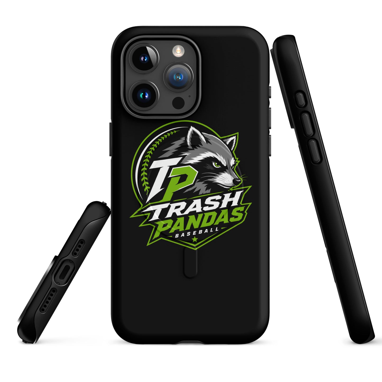 Magsafe Tough Case for iPhone | Trash Pandas Baseball Organization | Crest Logo