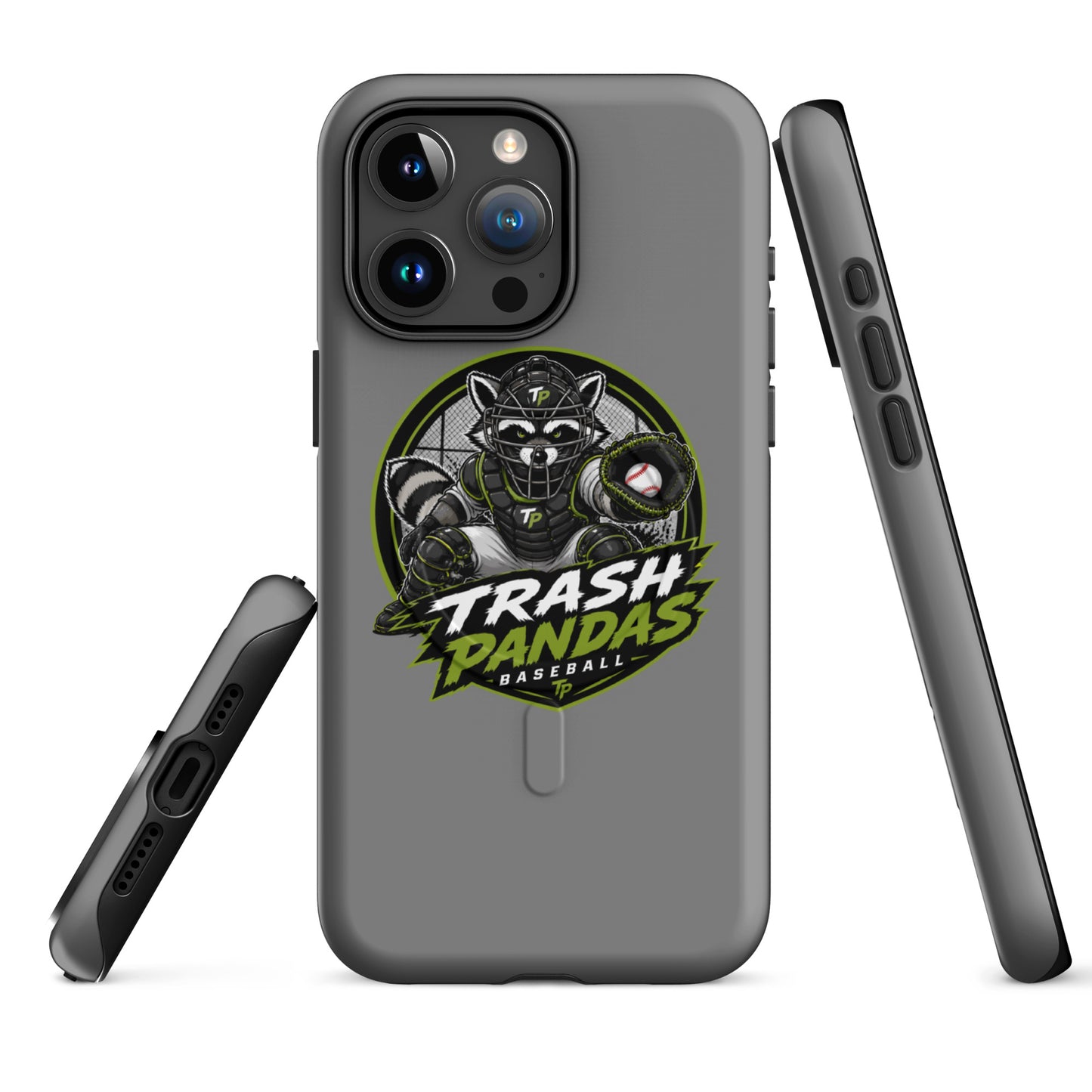 Magsafe Tough Case for iPhone | Trash Pandas Baseball Organization | Athletics Logo