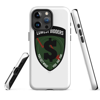 Magsafe Tough Case for iPhone | The Lowest Bidders | Shield Logo