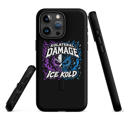 Magsafe Tough Case for iPhone | Kolateral Damage E-Sports | Ice Kold Crest Logo