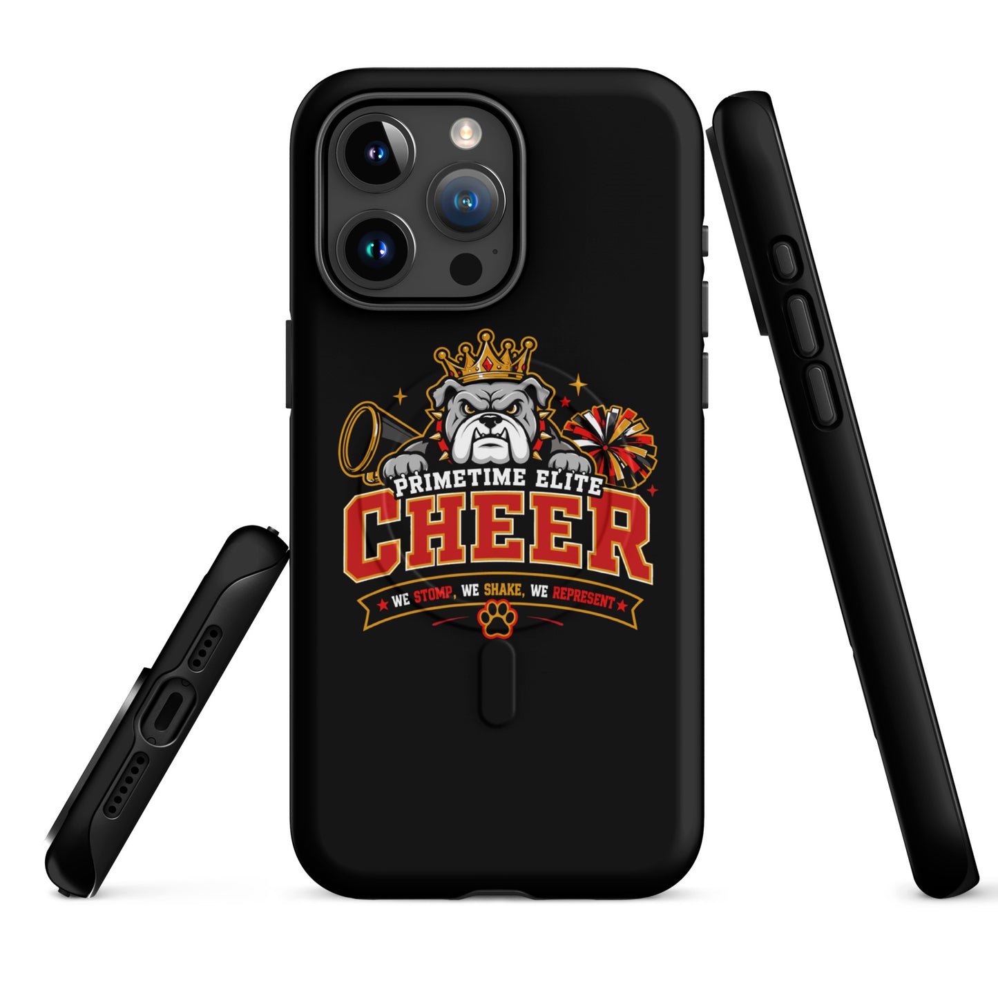 Magsafe Tough Case for iPhone | PTE Bulldog Cheer | Crest Logo