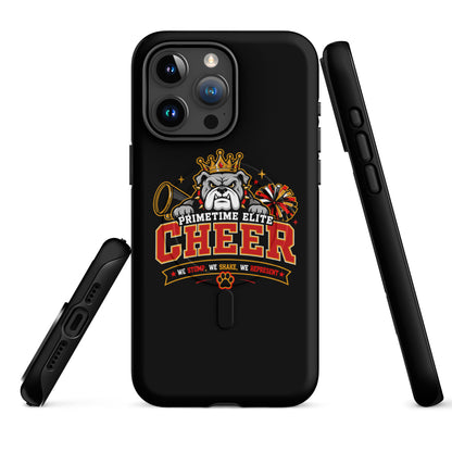 Magsafe Tough Case for iPhone | PTE Bulldog Cheer | Crest Logo
