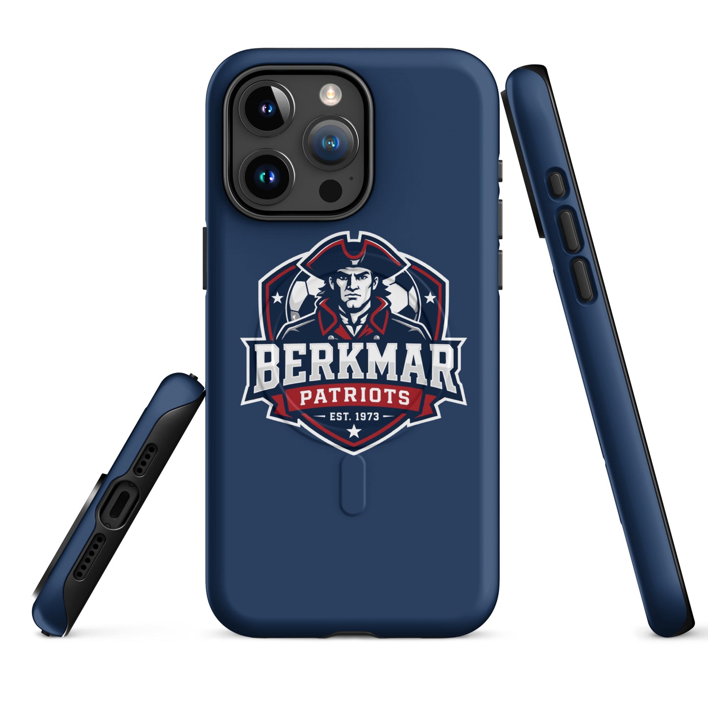 Magsafe Tough Case for iPhone | Berkmar High School Soccer | Shield Logo