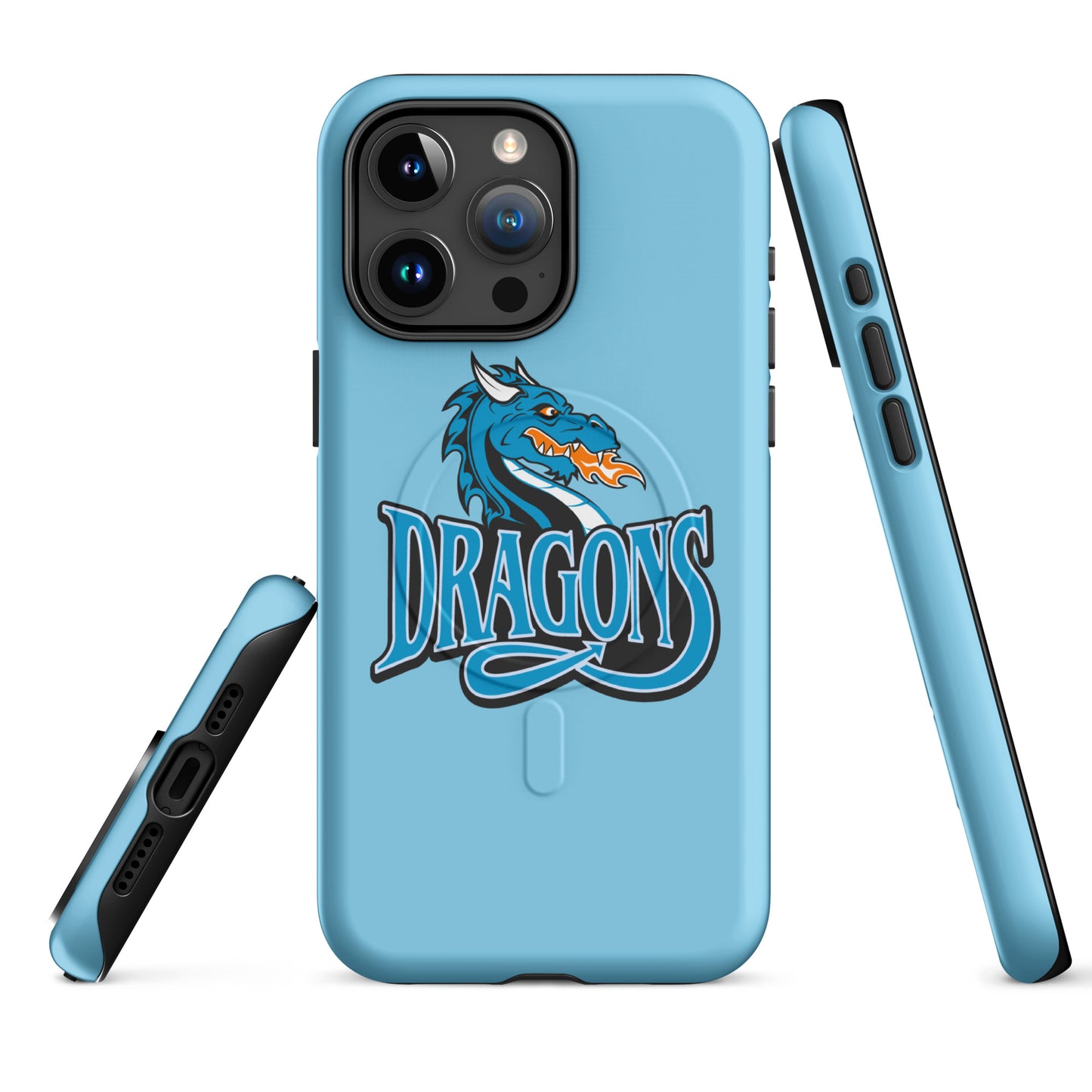 Magsafe Tough Case for iPhone | International Studies Middle School Volleyball | Emblem Logo