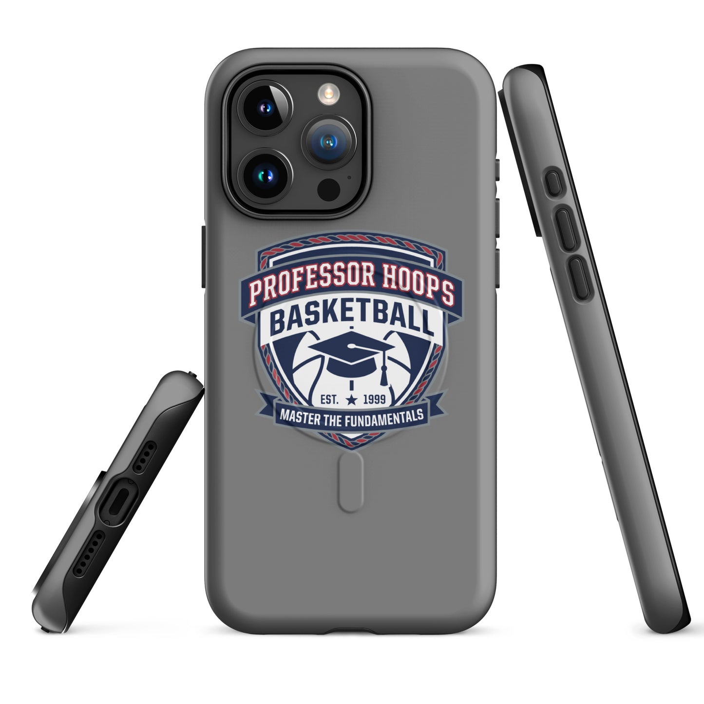 Magsafe Tough Case for iPhone | Professor Hoops Basketball | Crest Logo