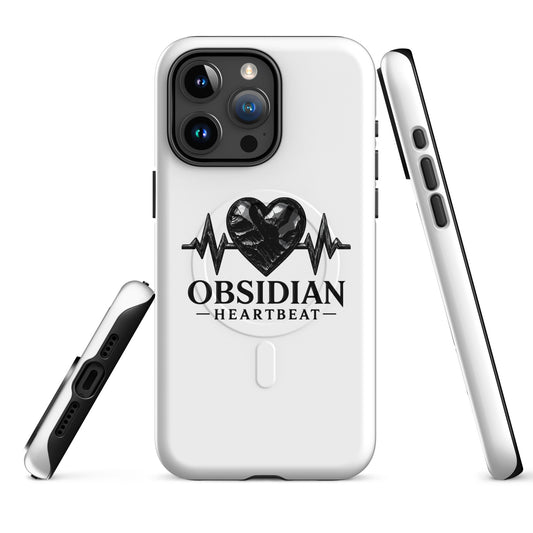 Magsafe Tough Case for iPhone | Obsidian Heartbeat | Pulse Athletics Logo