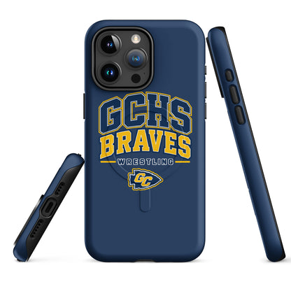 Magsafe Tough Case for iPhone | Grant County High School Wrestling | Vanguard Logo