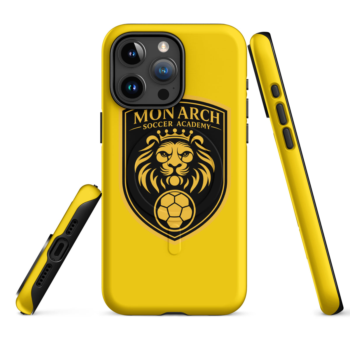 Magsafe Tough Case for iPhone | Monarch Soccer Academy | Shield Logo