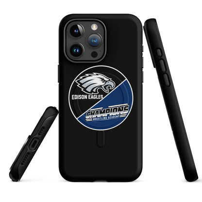 Magsafe Tough Case for iPhone | Edison Eagles/CWA Wrestling | Badge Logo