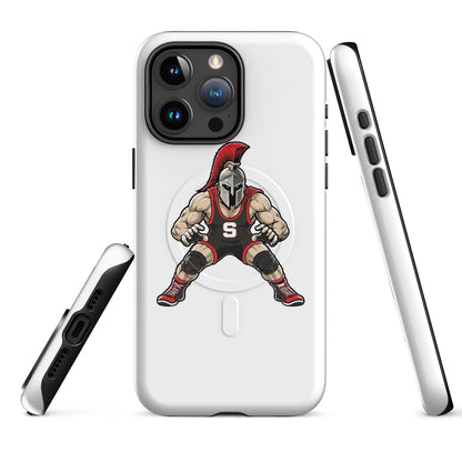 Magsafe Tough Case for iPhone | Spartan Wrestling Club | Mascot Logo