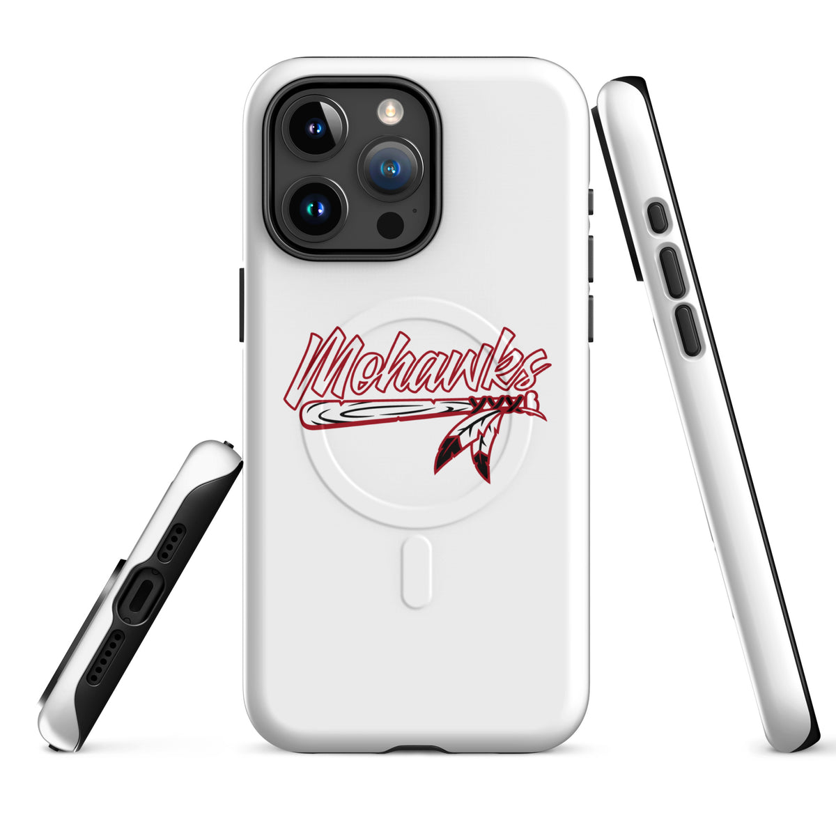 Magsafe Tough Case for iPhone | Mohawks Baseball 8u | Emblem Logo