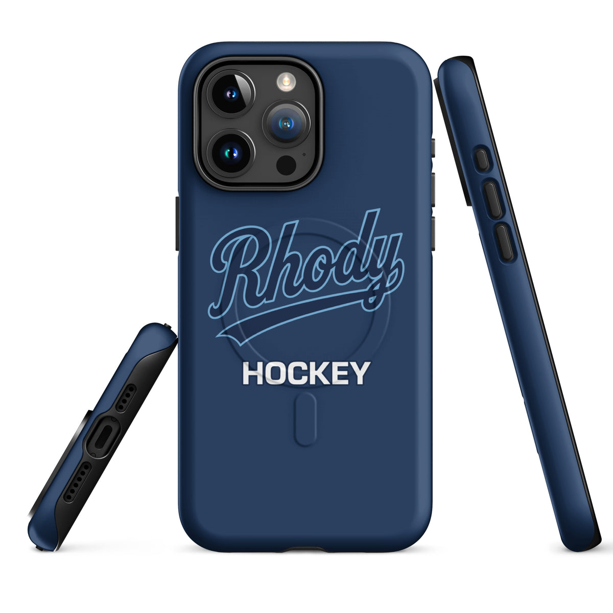 Magsafe Tough Case for iPhone | URI Men’s Hockey | Athletics Logo
