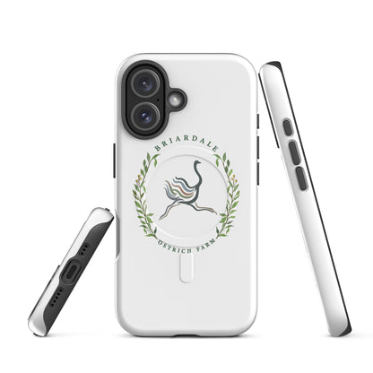 Magsafe Tough Case for iPhone | Briardale Ostrich Farm | Crest Logo