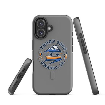 Magsafe Tough Case for iPhone | Troop 2002 | Trailblazer Crest Logo