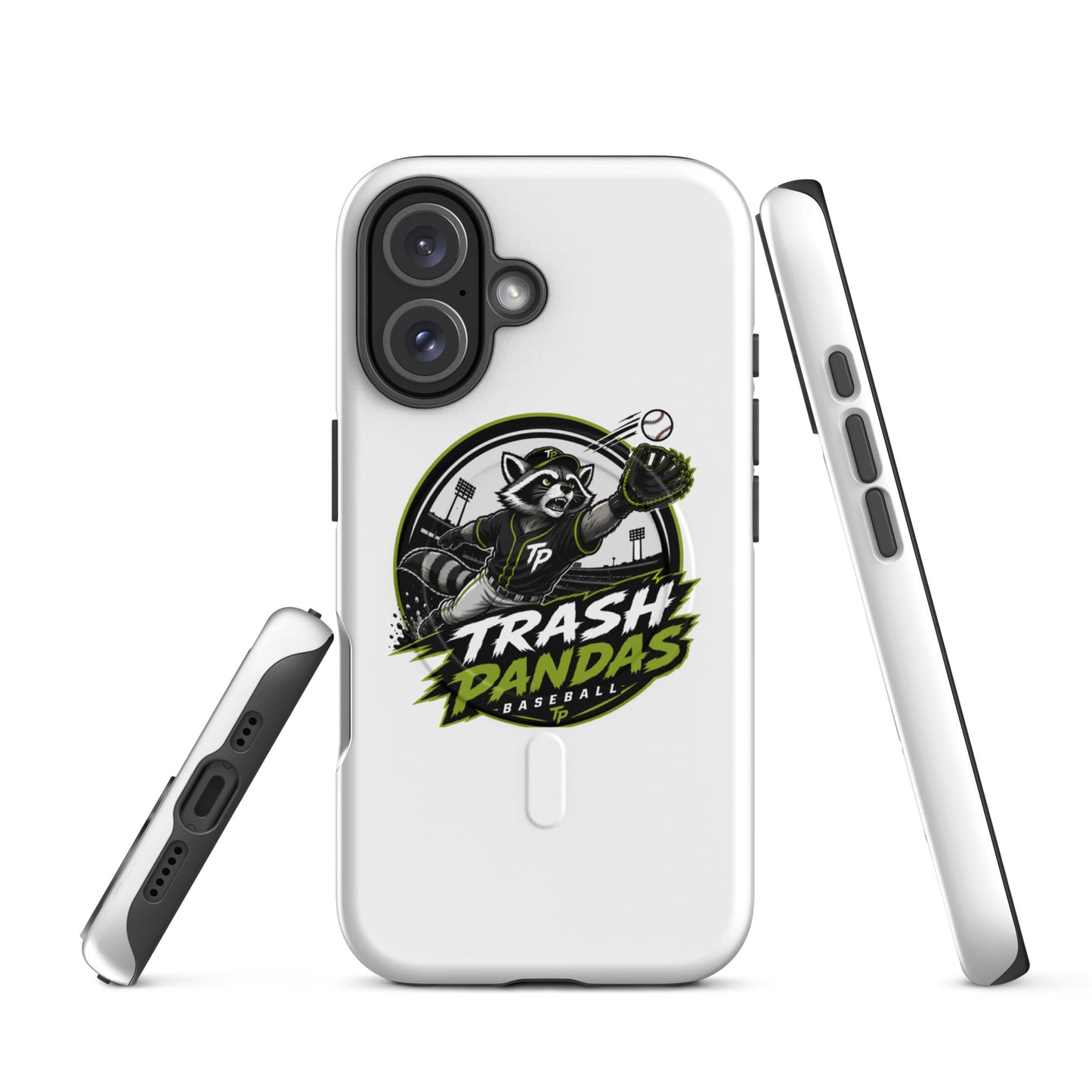 Magsafe Tough Case for iPhone | Trash Pandas Baseball Organization | Emblem Logo