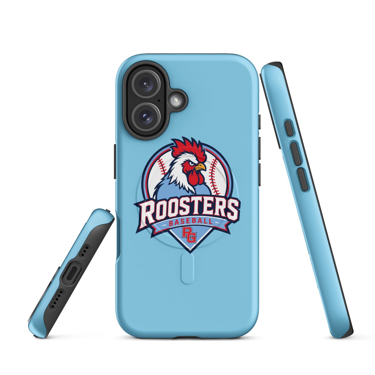 Magsafe Tough Case for iPhone | Rooster Nation | Athletic Crest Logo