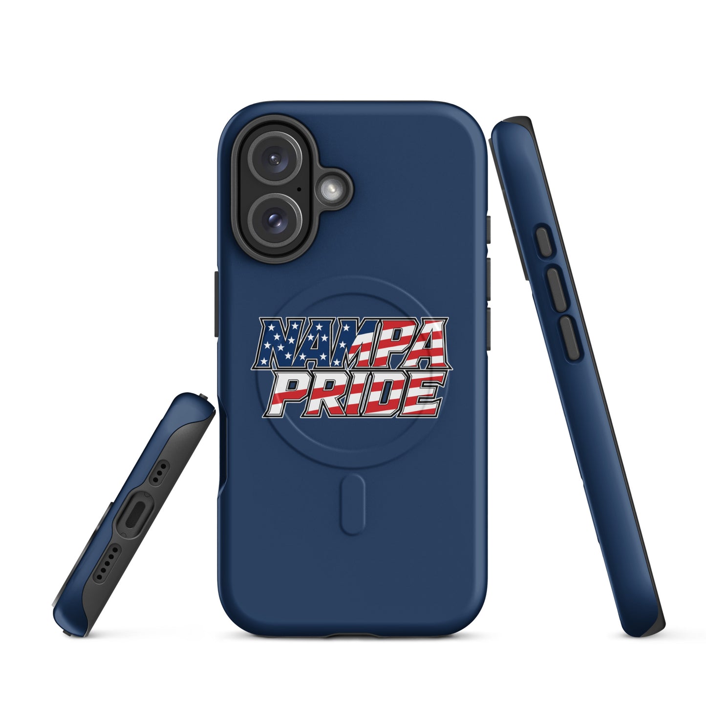 Magsafe Tough Case for iPhone | Nampa Pride | Modern Script Logo
