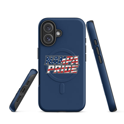 Magsafe Tough Case for iPhone | Nampa Pride | Modern Script Logo