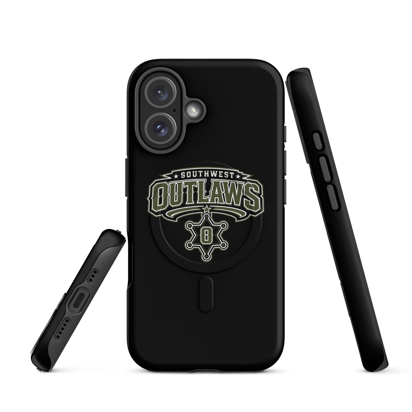 Magsafe Tough Case for iPhone | Southwest Outlaws | Frontier Athletics Logo