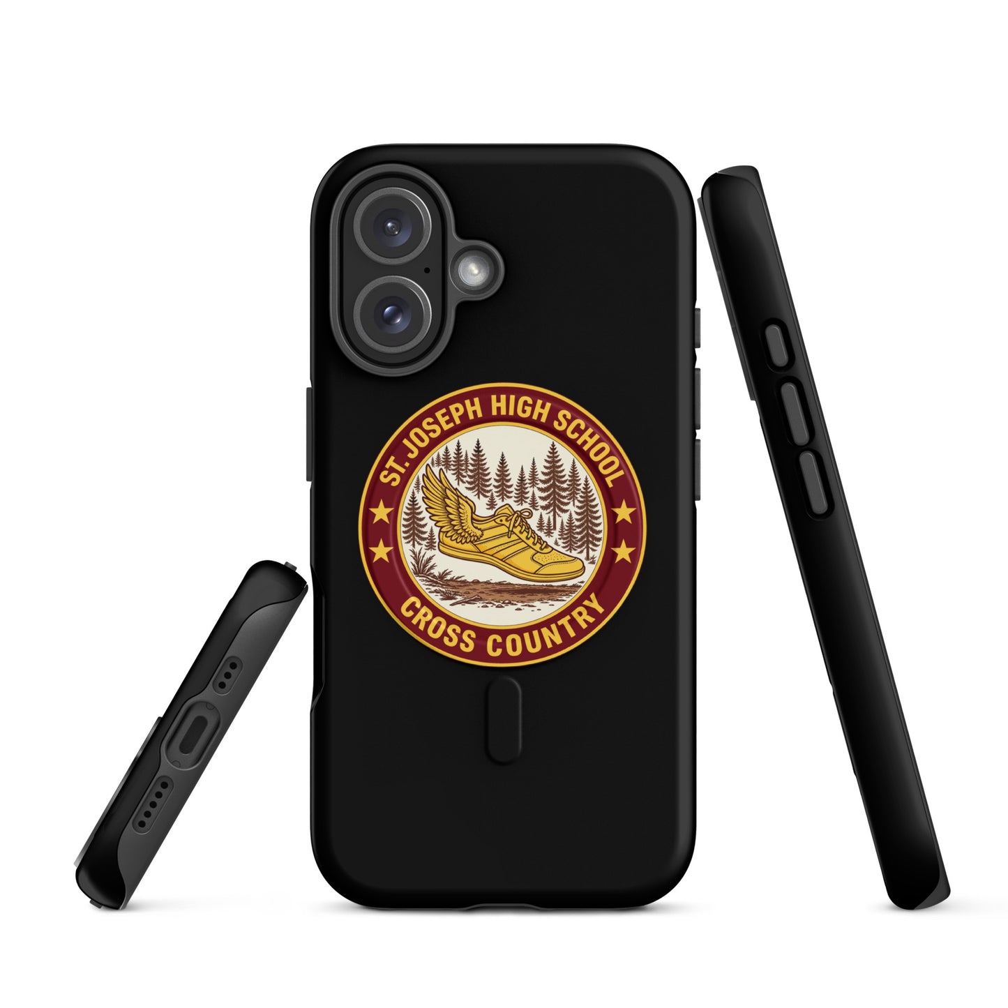 Magsafe Tough Case for iPhone | St. Joseph High School - Cross Country | Badge Logo