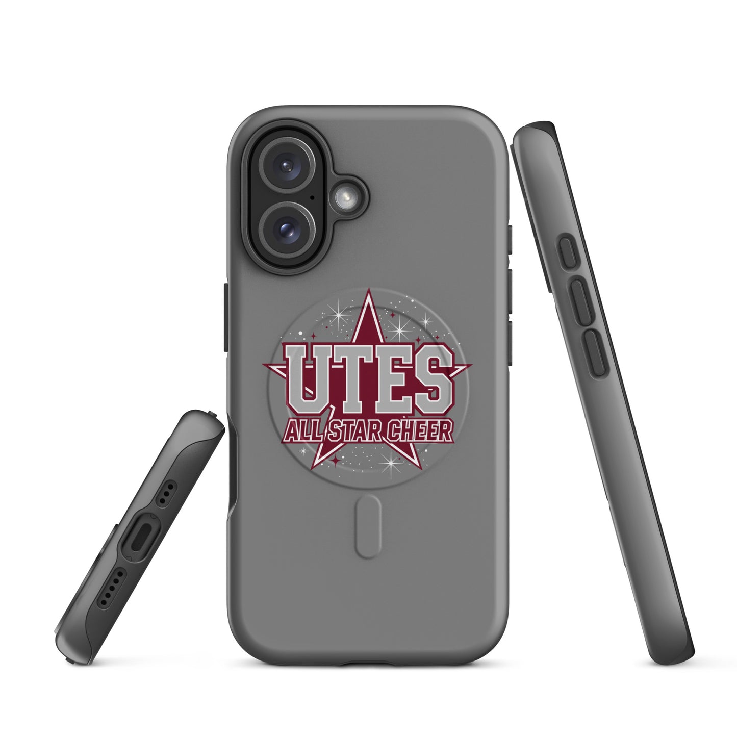 Magsafe Tough Case for iPhone | Utes Allstar Cheer | Crest Logo