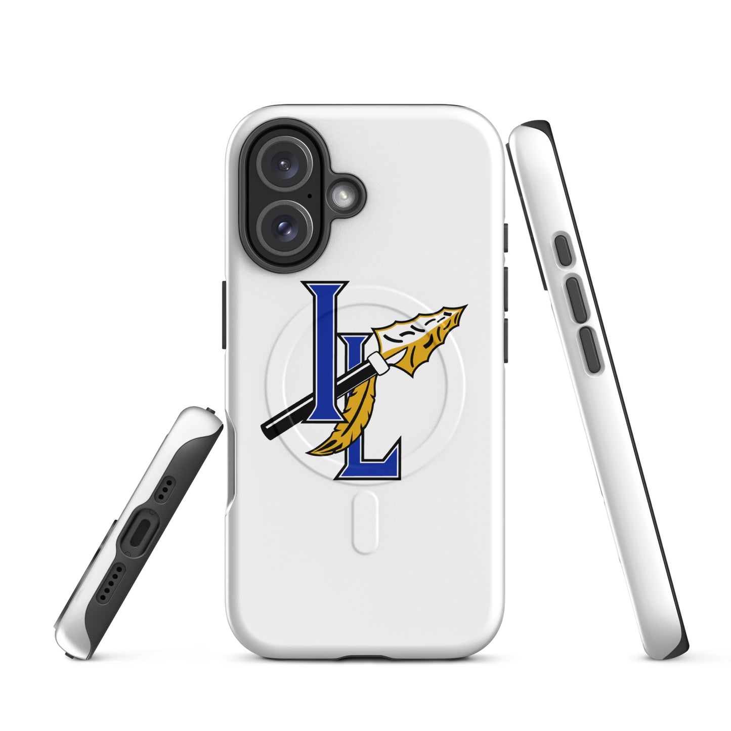Magsafe Tough Case for iPhone | Indian Land Middle School Volleyball | Spear Athletic Logo