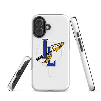Magsafe Tough Case for iPhone | Indian Land Middle School Volleyball | Spear Athletic Logo