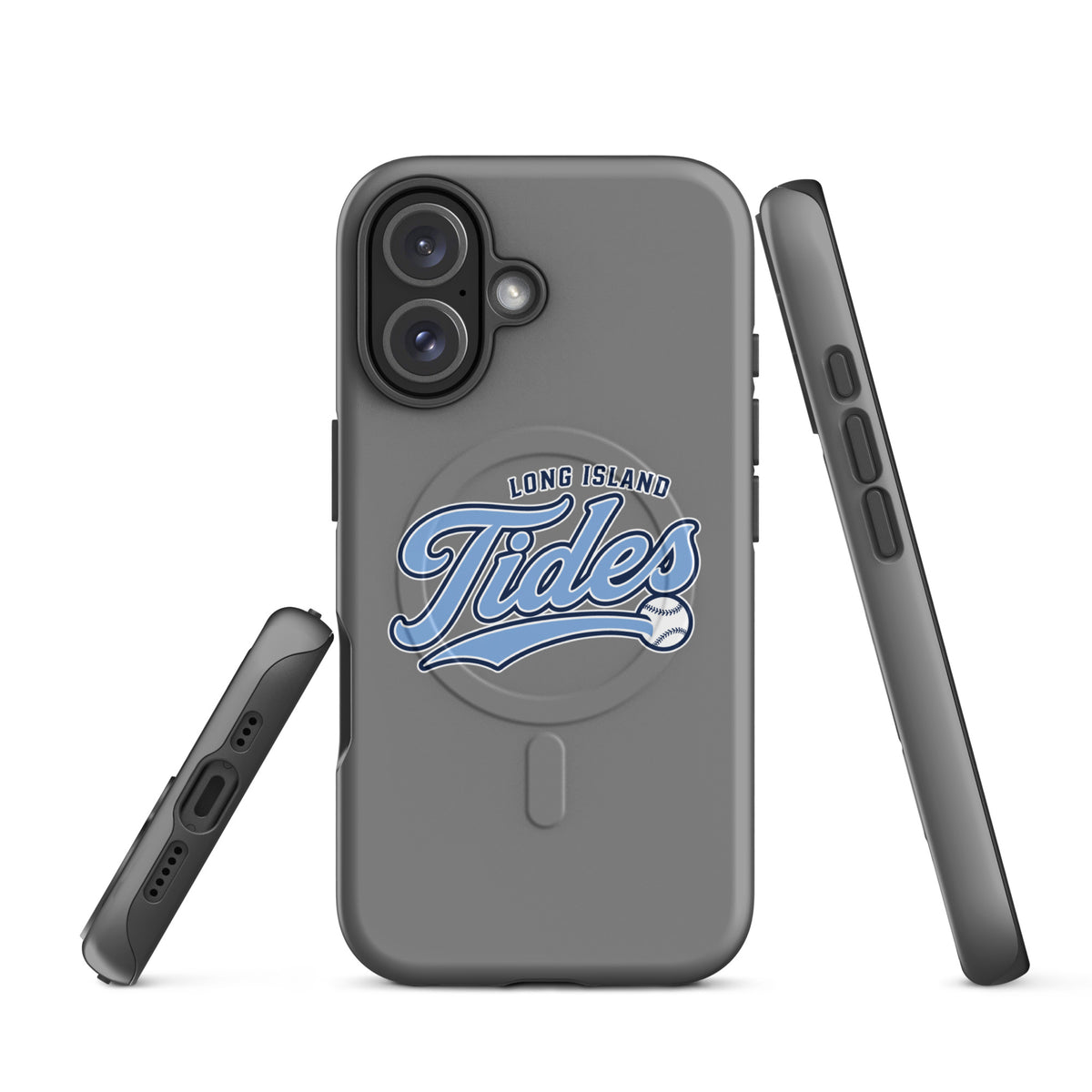 Magsafe Tough Case for iPhone | Long Island Tides Baseball | Athletics Logo