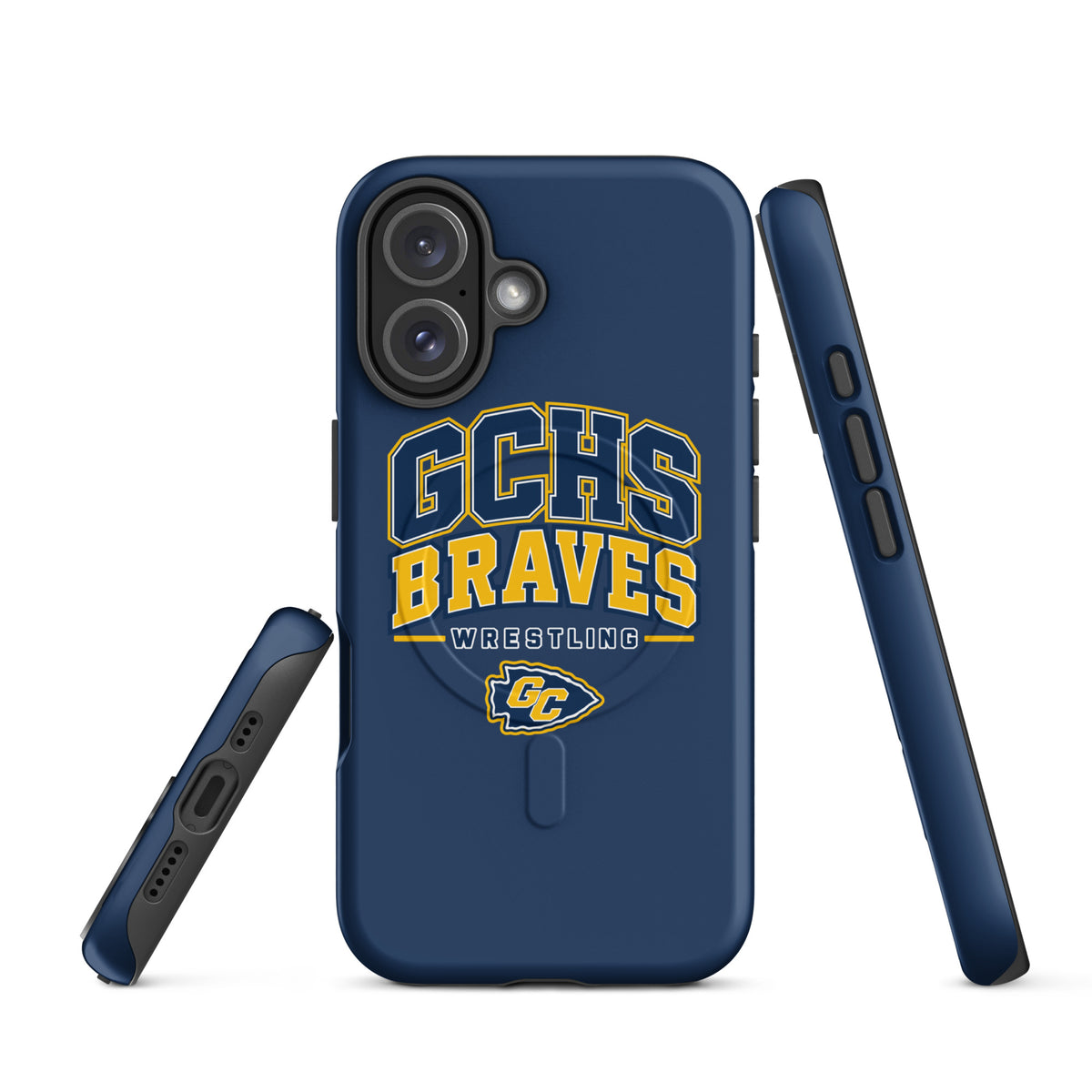Magsafe Tough Case for iPhone | Grant County High School Wrestling | Vanguard Logo