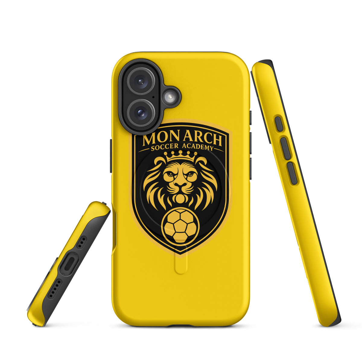 Magsafe Tough Case for iPhone | Monarch Soccer Academy | Shield Logo