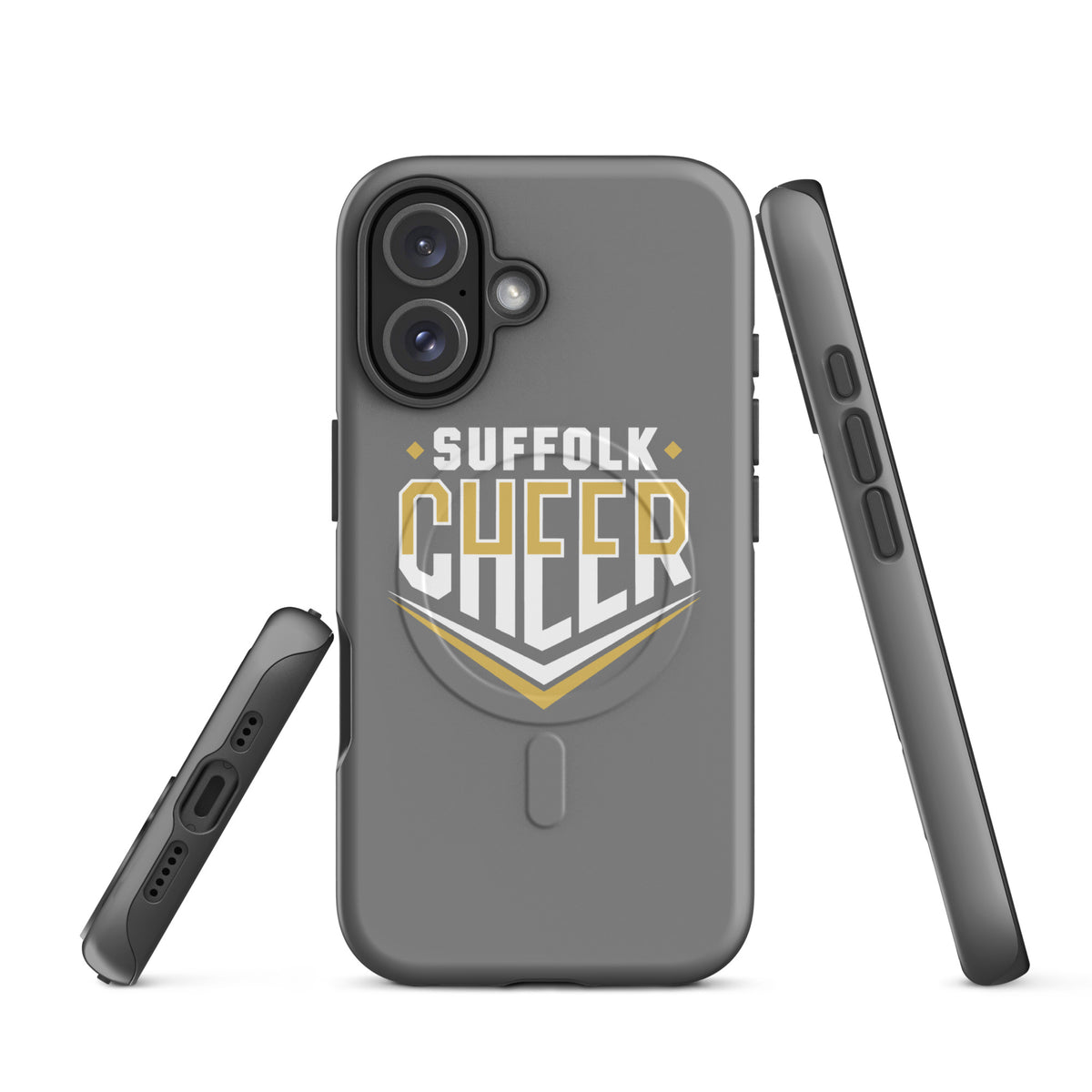 Magsafe Tough Case for iPhone | Suffolk University Cheerleading | Emblem Logo