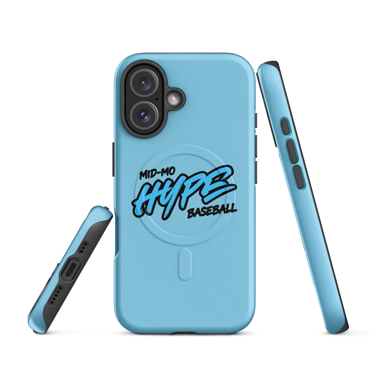 Magsafe Tough Case for iPhone | Hype Baseball Club | Modern Script Logo
