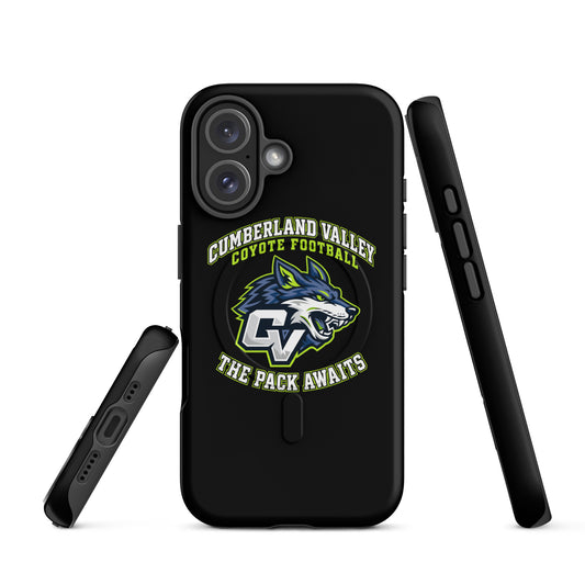 Magsafe Tough Case for iPhone | Cumberland Valley Coyotes Football | Emblem Logo