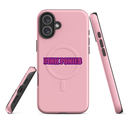 Magsafe Tough Case for iPhone | Pink Pony Athletic Club | Script Logo