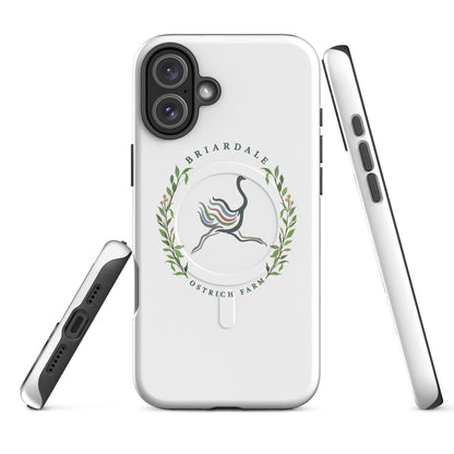 Magsafe Tough Case for iPhone | Briardale Ostrich Farm | Crest Logo