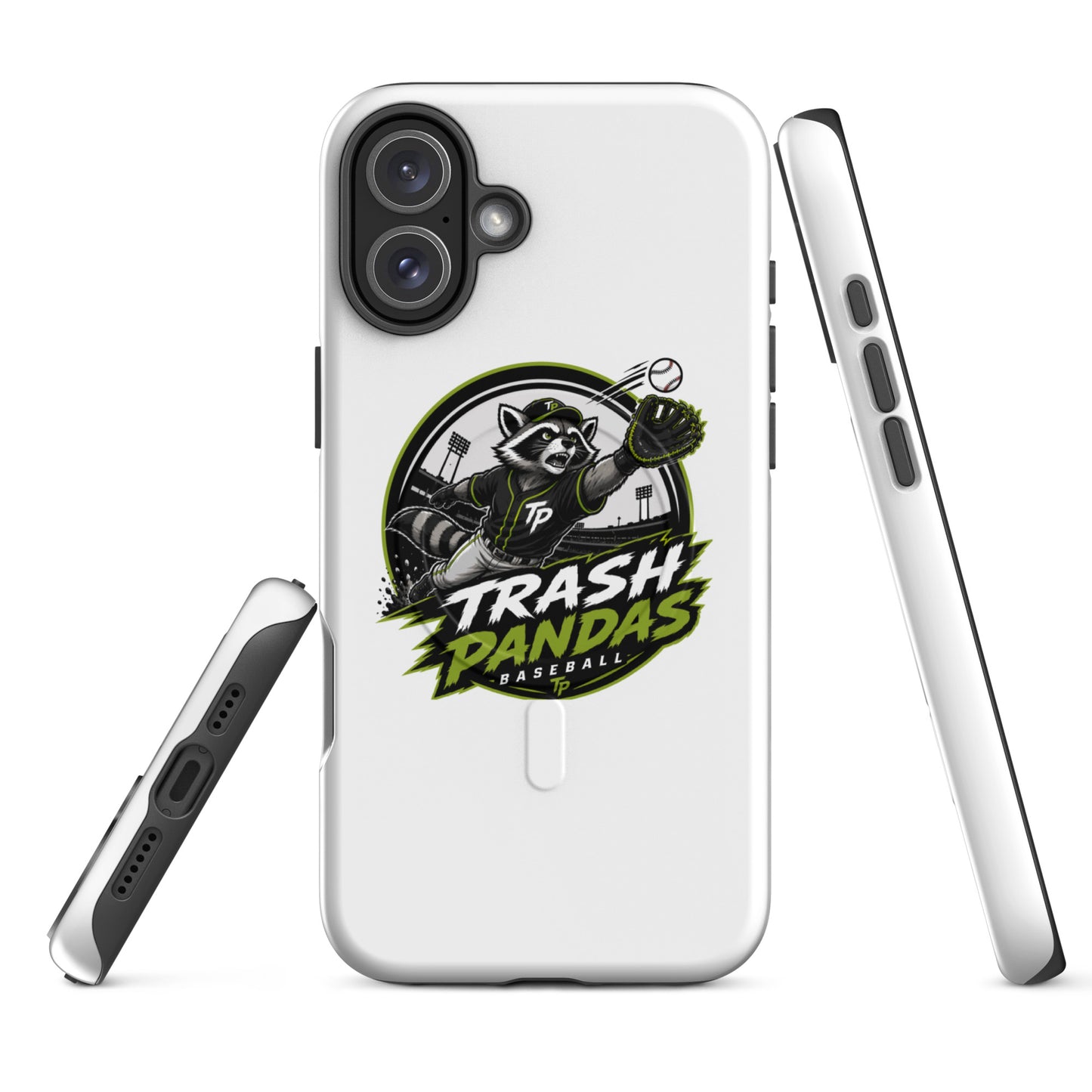 Magsafe Tough Case for iPhone | Trash Pandas Baseball Organization | Emblem Logo