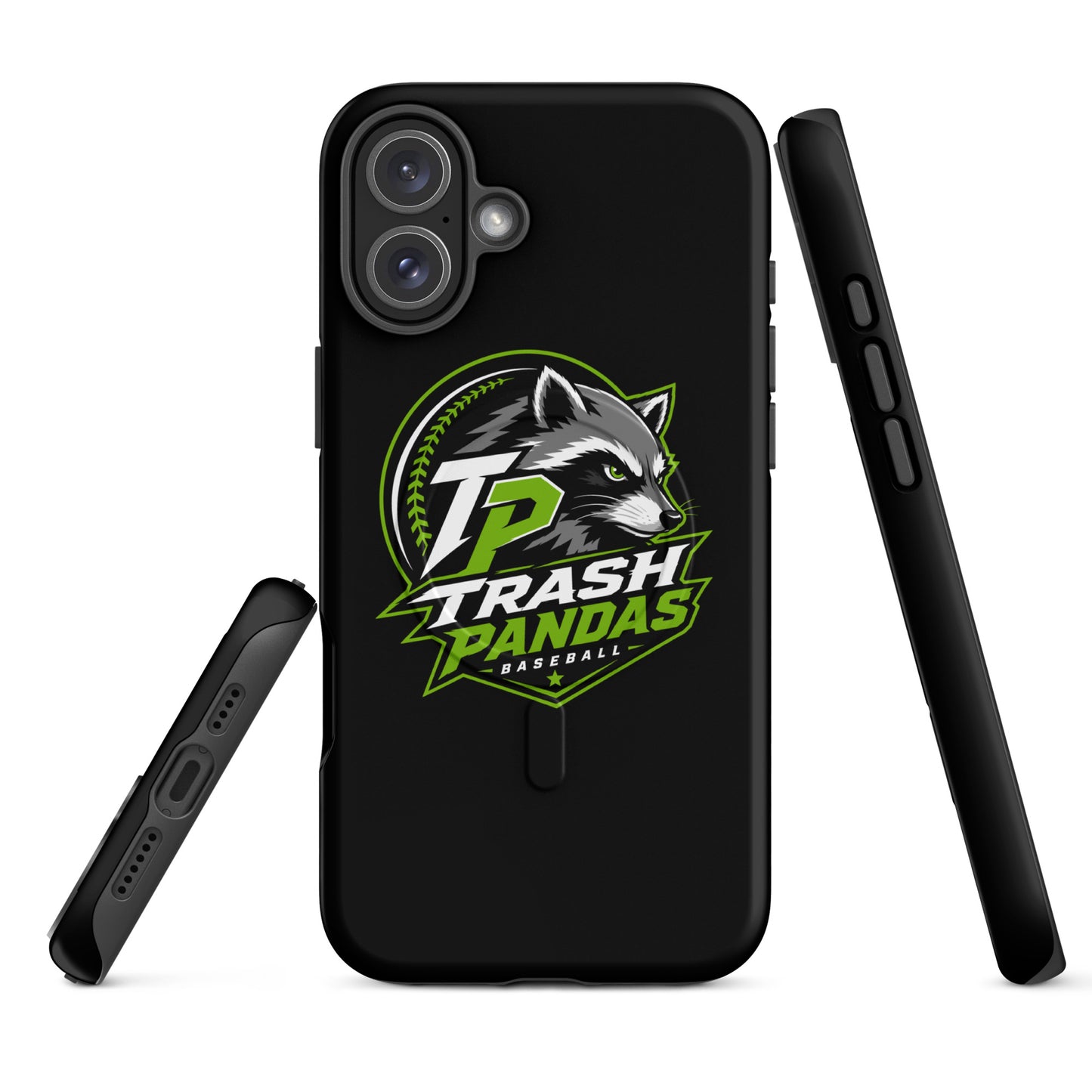 Magsafe Tough Case for iPhone | Trash Pandas Baseball Organization | Crest Logo
