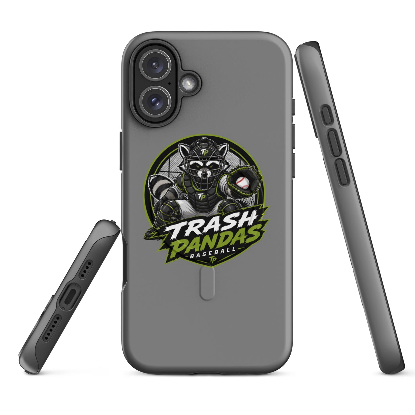 Magsafe Tough Case for iPhone | Trash Pandas Baseball Organization | Athletics Logo