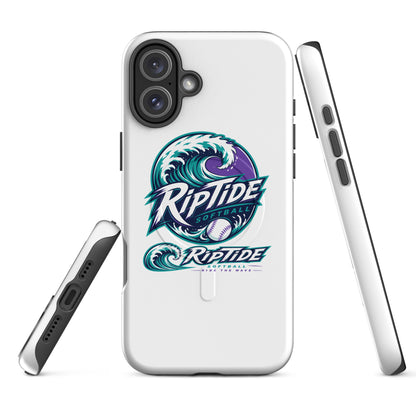 Magsafe Tough Case for iPhone | RipTide Softball | Crest Logo