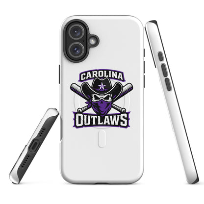 Magsafe Tough Case for iPhone | Carolina Outlaws Baseball | Crest Logo