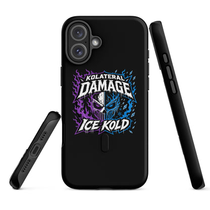 Magsafe Tough Case for iPhone | Kolateral Damage E-Sports | Ice Kold Crest Logo