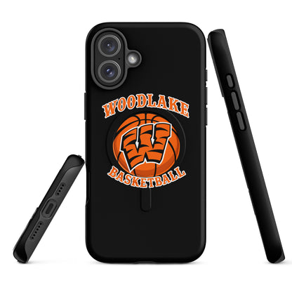 Magsafe Tough Case for iPhone | Woodlake Boys Basketball | Athletics Logo