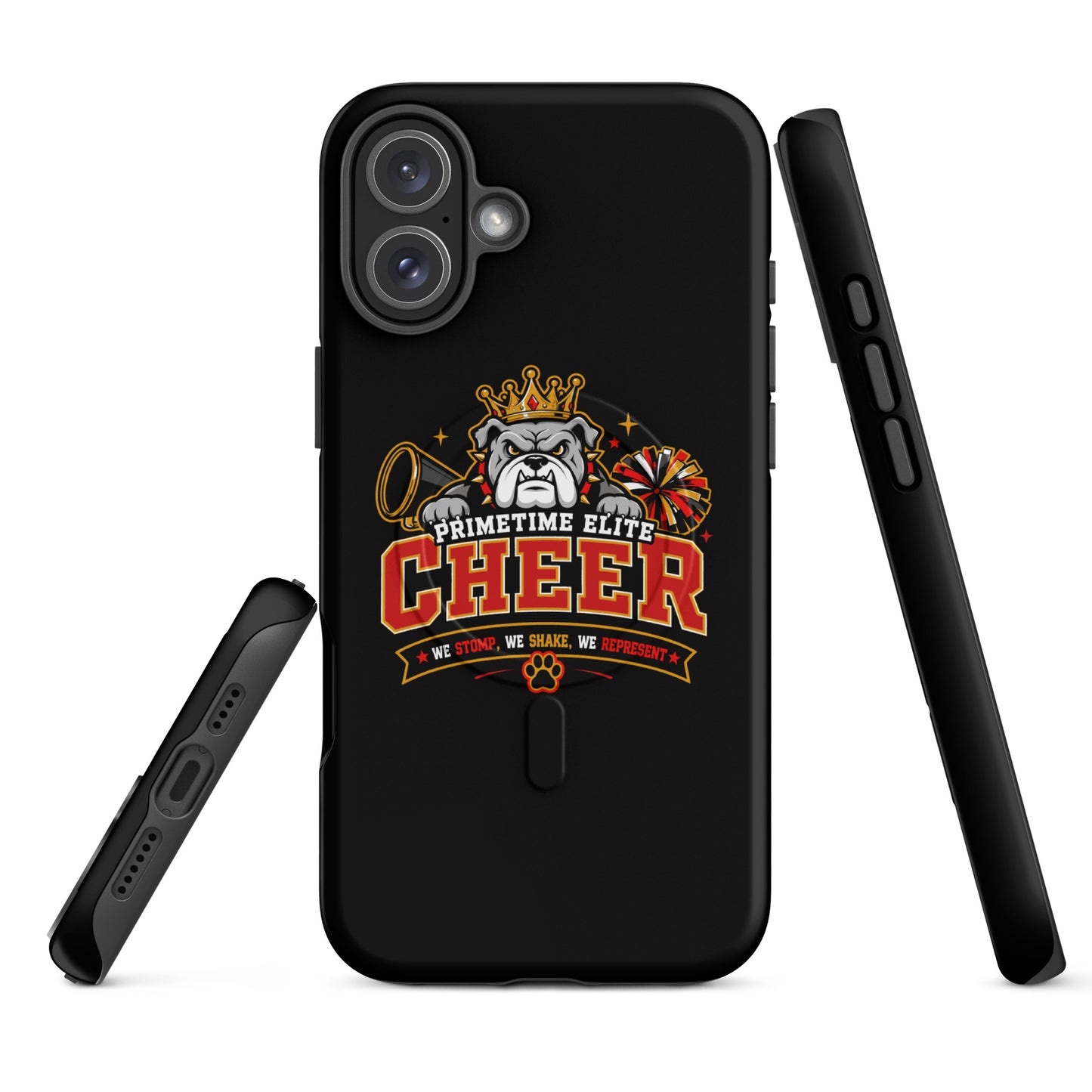 Magsafe Tough Case for iPhone | PTE Bulldog Cheer | Crest Logo