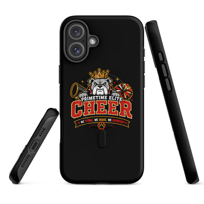 Magsafe Tough Case for iPhone | PTE Bulldog Cheer | Crest Logo